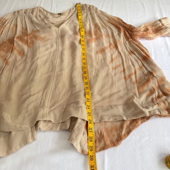 FREE PEOPLE Tie Dye Me Down Rayon Swing Top - Picture 8 of 13